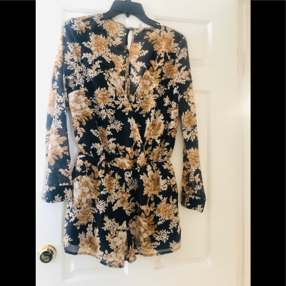 Free People long sleeve romper
